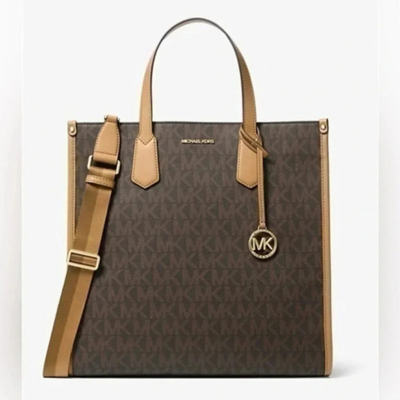 Michael Kors Womens Tote Bag Maple - Picture 1 of 16